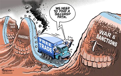 tancinet china trading areas cartoon